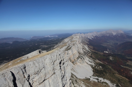 Vue depuis le sommet du Grand Veymont