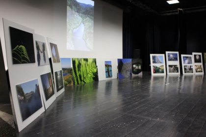 Une partie des photos exposées