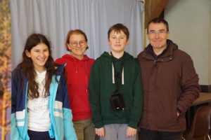 Patricia, Thierry, Ivanohé, Eléonore Arribard